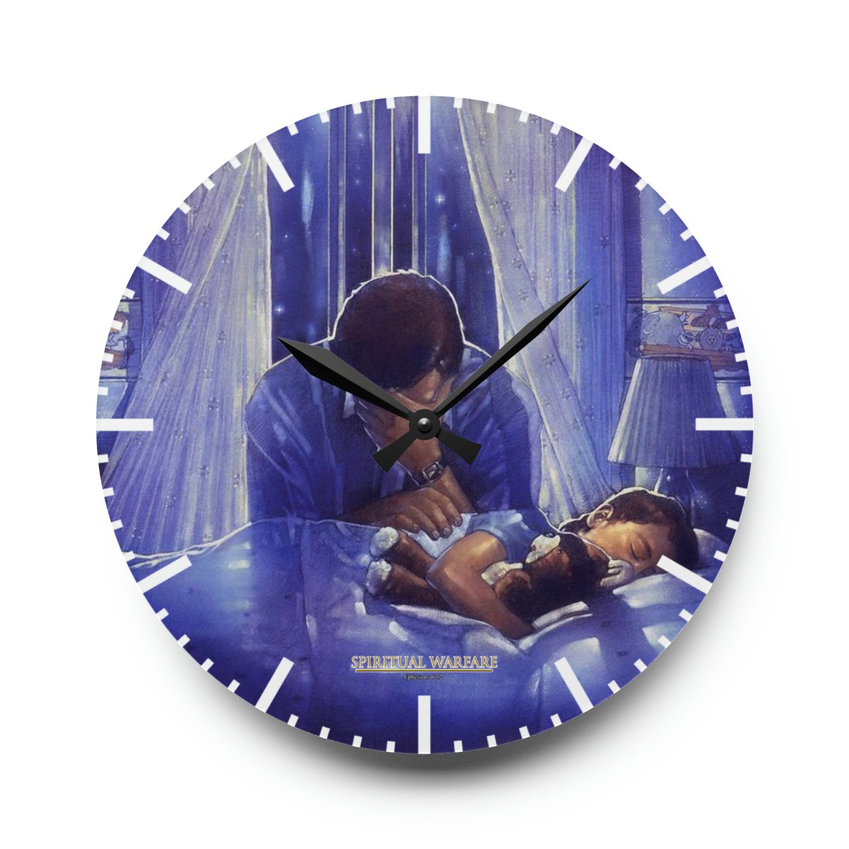 Spiritual Warfare by Ron DiCianni Acrylic Wall Clock