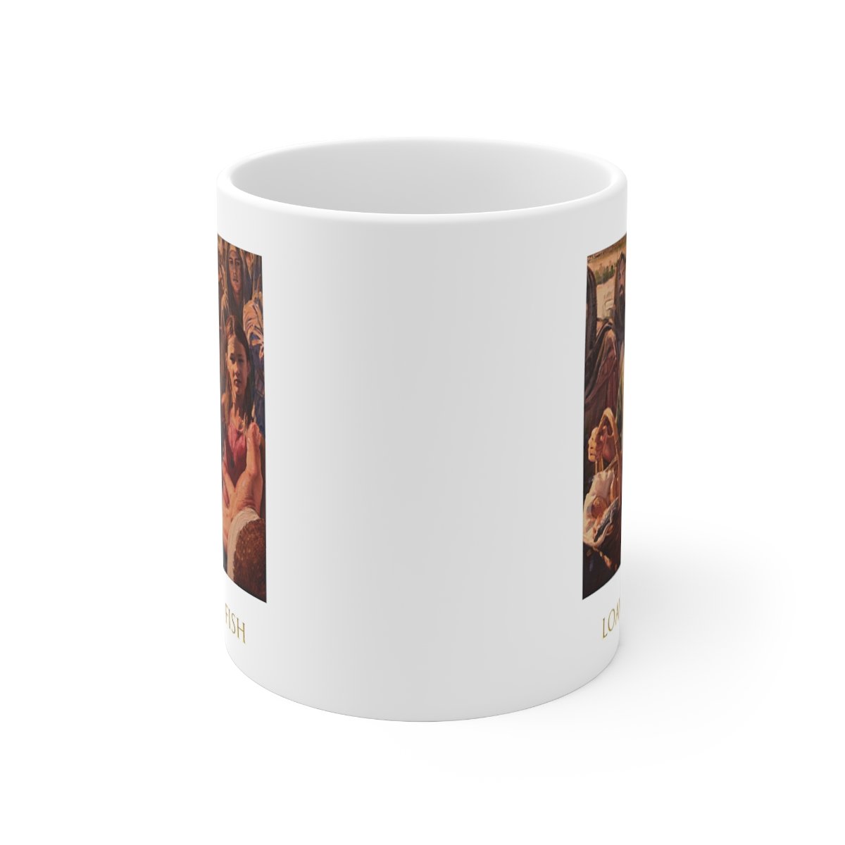 Loaves and Fish by Ron DiCianni – 11oz White Mugs